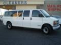 White - Express 3500 LS Extended Heavy Duty Passenger Van Photo No. 11