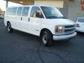 White - Express 3500 LS Extended Heavy Duty Passenger Van Photo No. 12