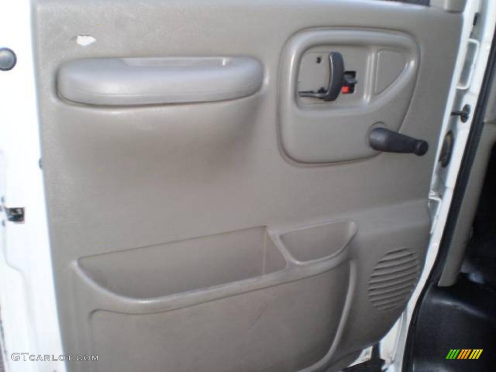 2001 Express 3500 LS Extended Heavy Duty Passenger Van - White / Medium Gray photo #20