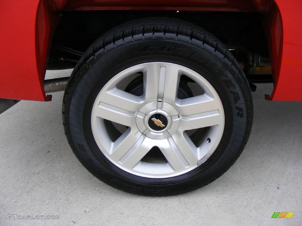 2007 Silverado 1500 LS Regular Cab - Victory Red / Light Titanium/Dark Titanium Gray photo #29