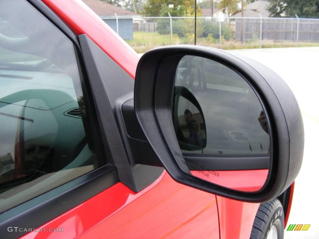 2007 Silverado 1500 LS Regular Cab - Victory Red / Light Titanium/Dark Titanium Gray photo #37