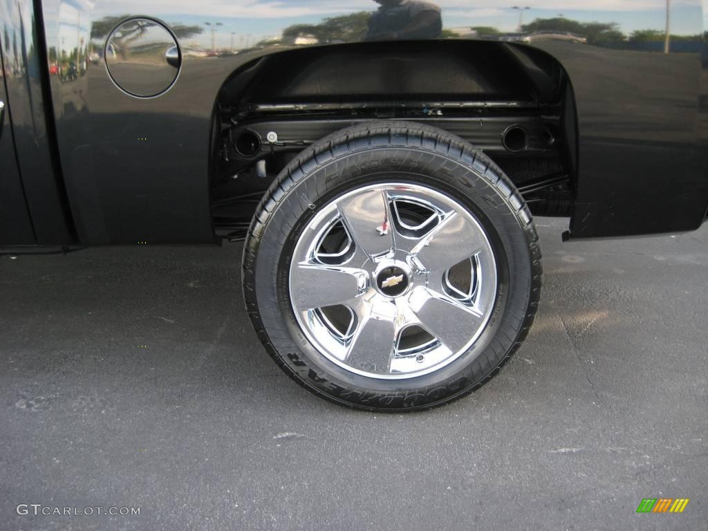 2010 Silverado 1500 LT Crew Cab - Black / Light Titanium/Ebony photo #4