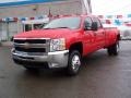 Victory Red - Silverado 3500HD LT Crew Cab 4x4 Dually Photo No. 57