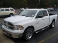 2010 Stone White Dodge Ram 1500 Big Horn Quad Cab 4x4  photo #1