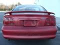 1998 Laser Red Ford Mustang V6 Coupe  photo #5