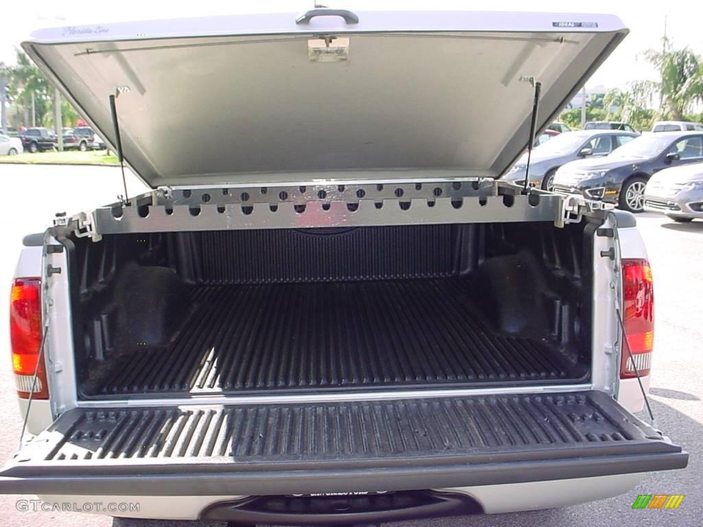 2002 F150 XLT SuperCab - Silver Metallic / Medium Graphite photo #5