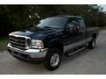 2004 True Blue Metallic Ford F250 Super Duty Lariat SuperCab 4x4  photo #1