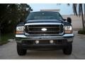 2004 True Blue Metallic Ford F250 Super Duty Lariat SuperCab 4x4  photo #5