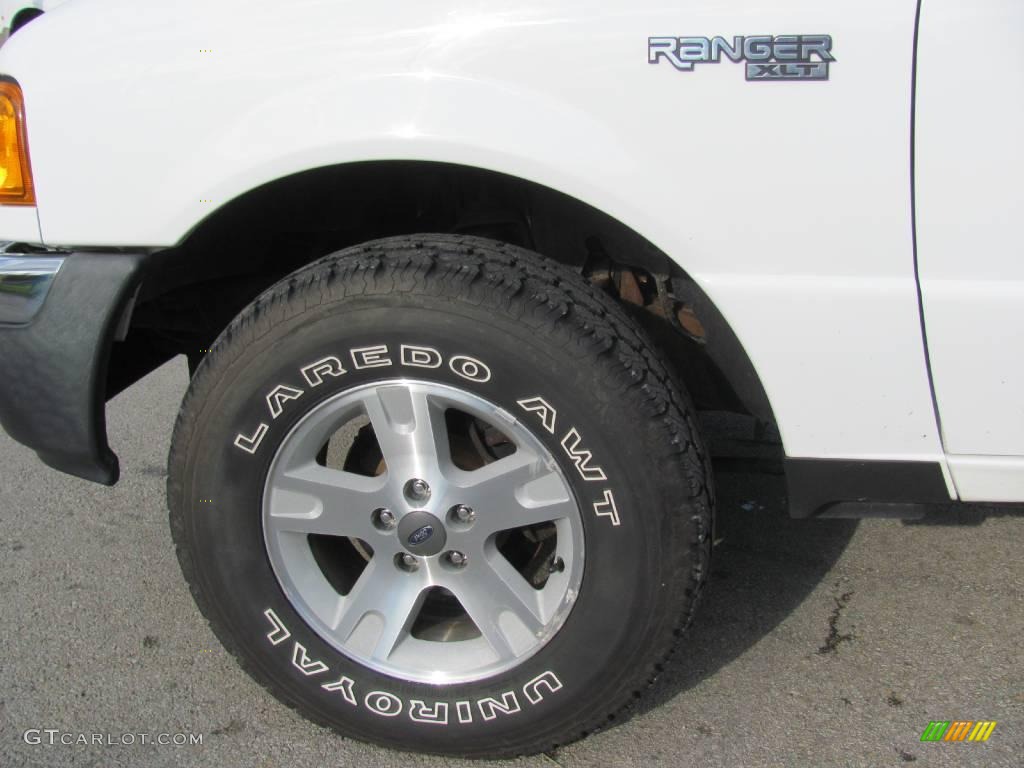 2004 Ranger XLT SST SuperCab 4x4 - Oxford White / Medium Dark Flint photo #3