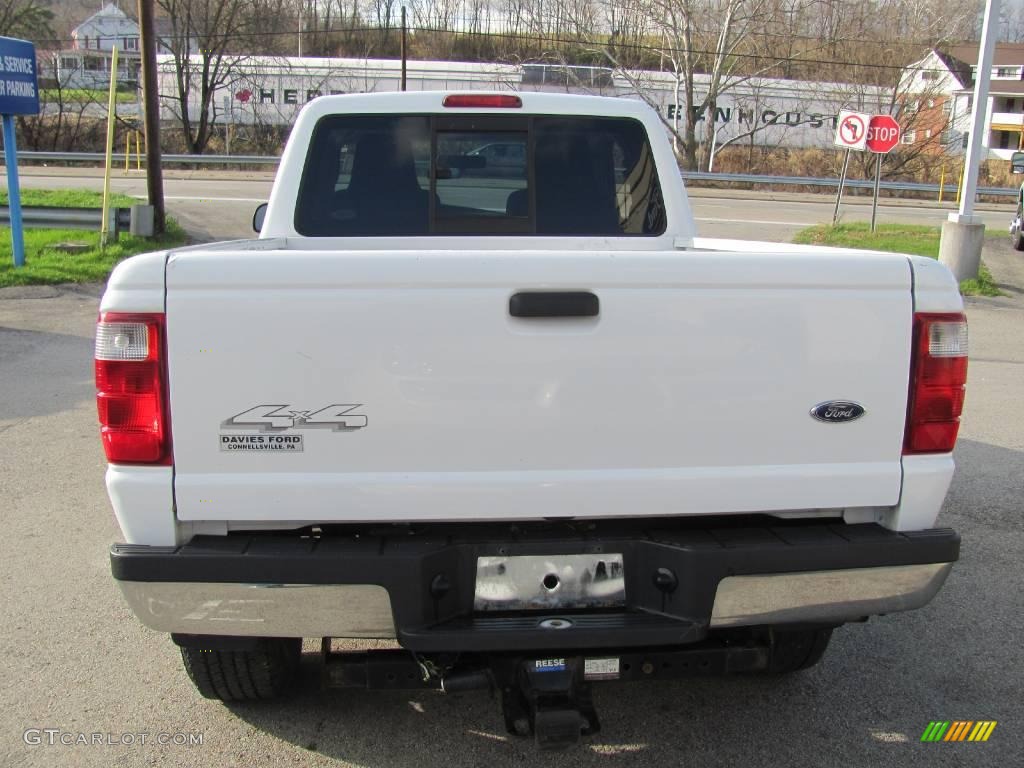 2004 Ranger XLT SST SuperCab 4x4 - Oxford White / Medium Dark Flint photo #7