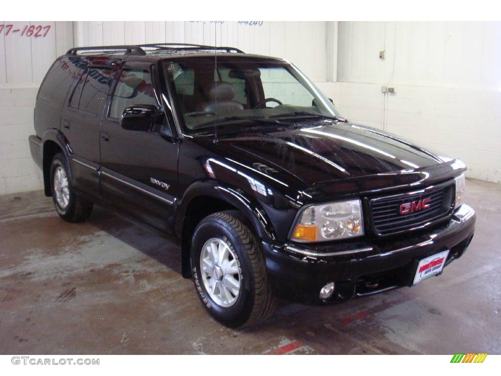 1999 Jimmy Envoy 4x4 - Onyx Black / Pewter photo #4