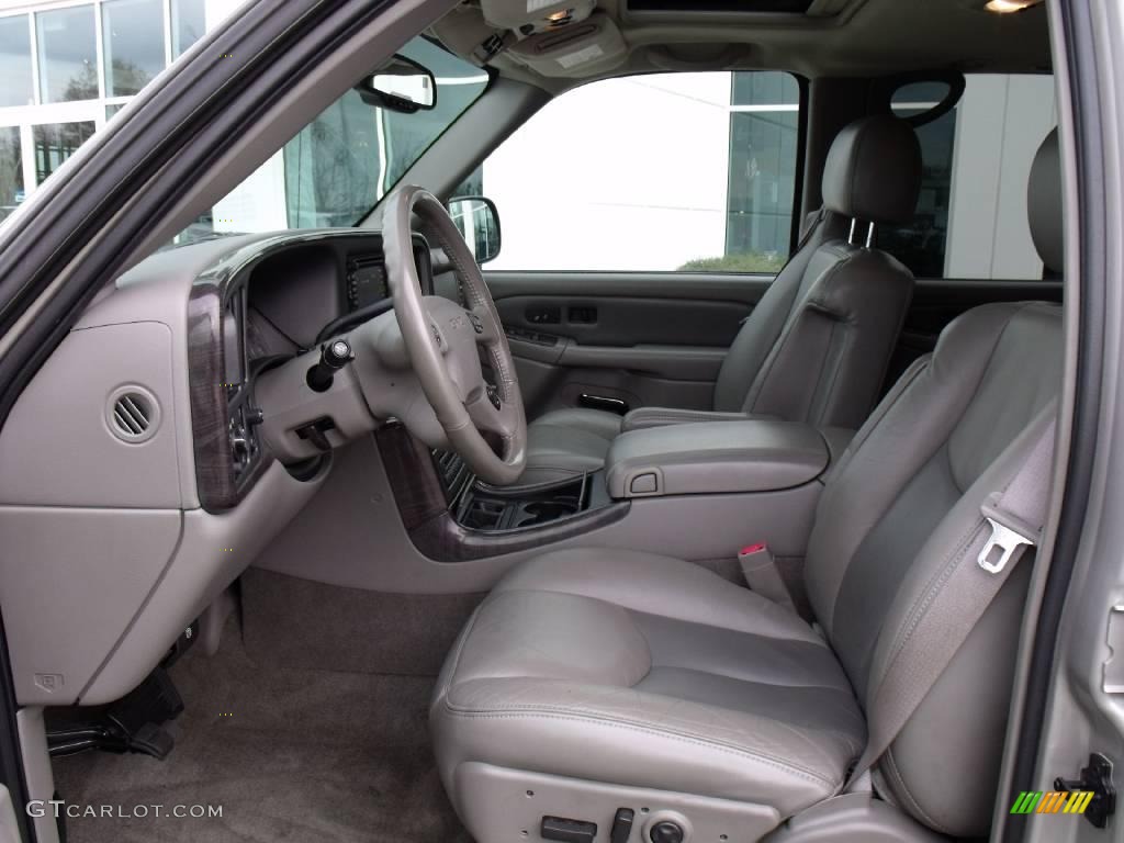 2004 Yukon XL Denali AWD - Silver Birch Metallic / Stone Gray photo #10