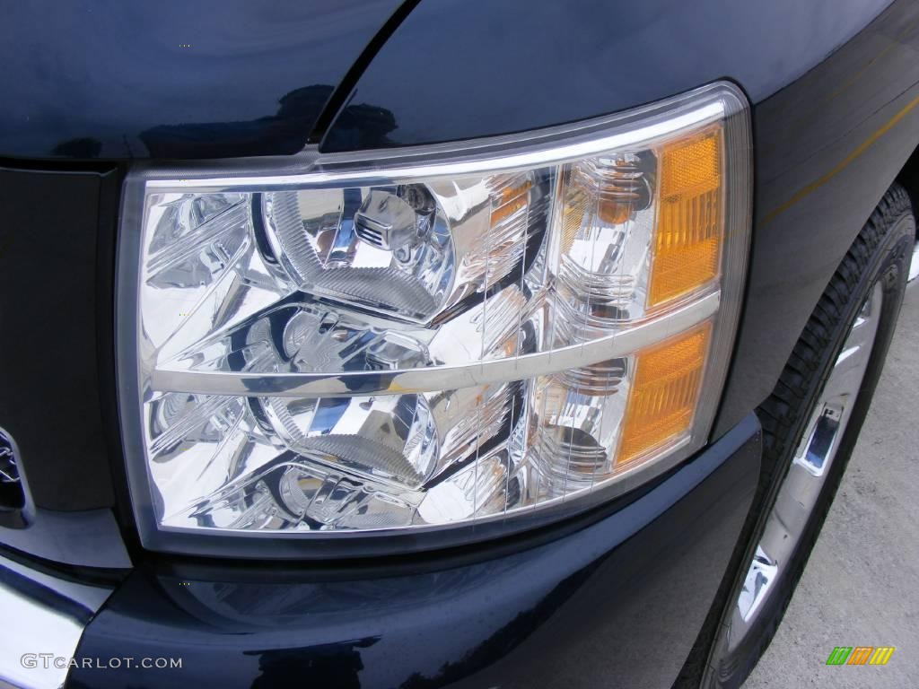 2008 Silverado 1500 LT Crew Cab - Dark Blue Metallic / Light Titanium/Ebony Accents photo #10