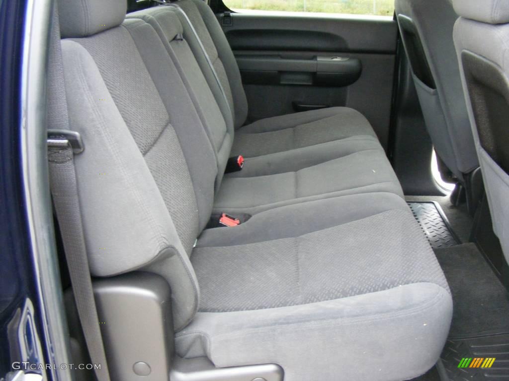 2008 Silverado 1500 LT Crew Cab - Dark Blue Metallic / Light Titanium/Ebony Accents photo #30