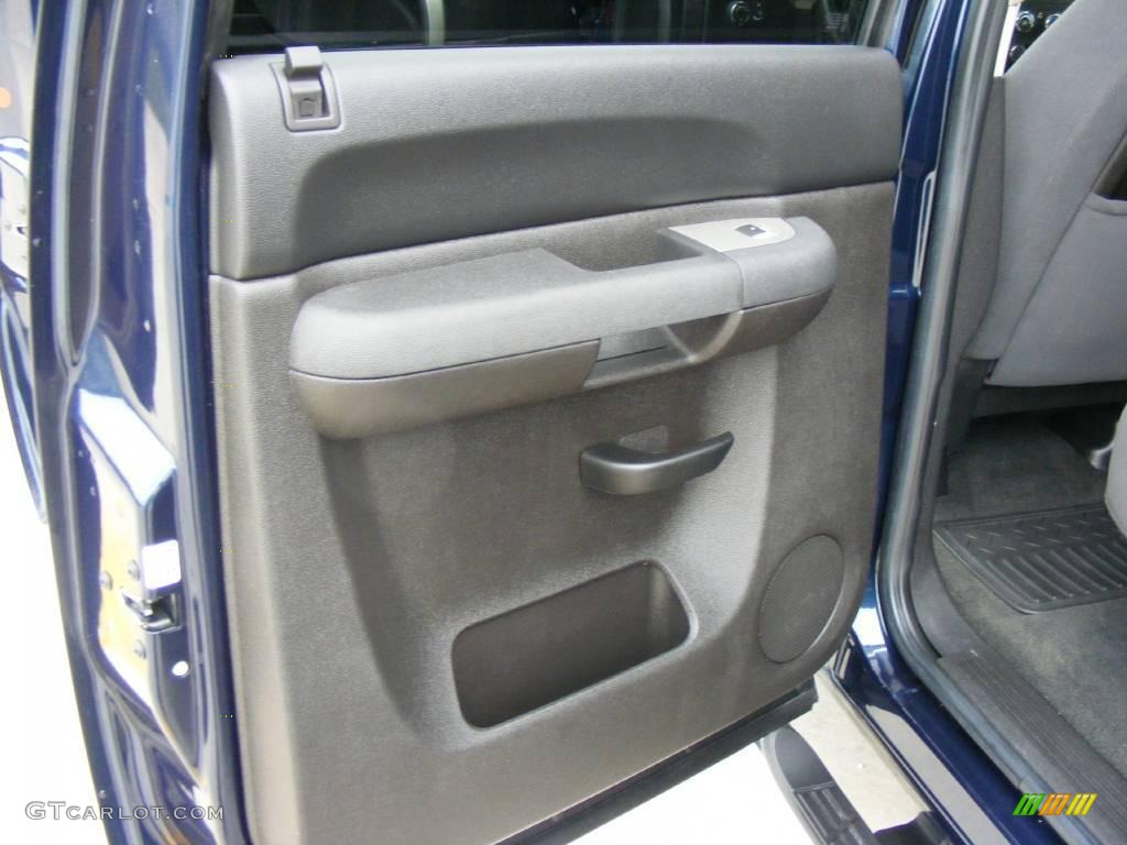 2008 Silverado 1500 LT Crew Cab - Dark Blue Metallic / Light Titanium/Ebony Accents photo #31