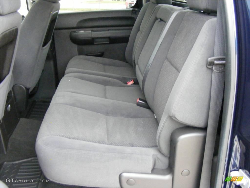 2008 Silverado 1500 LT Crew Cab - Dark Blue Metallic / Light Titanium/Ebony Accents photo #32