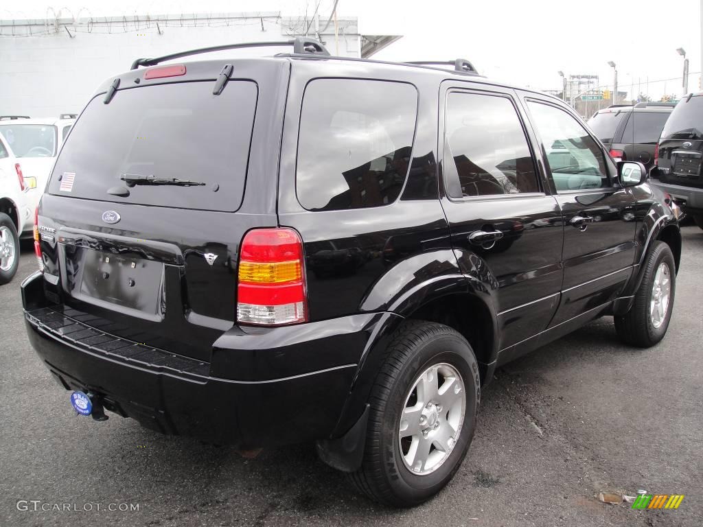 2006 Escape Limited 4WD - Black / Ebony Black photo #6