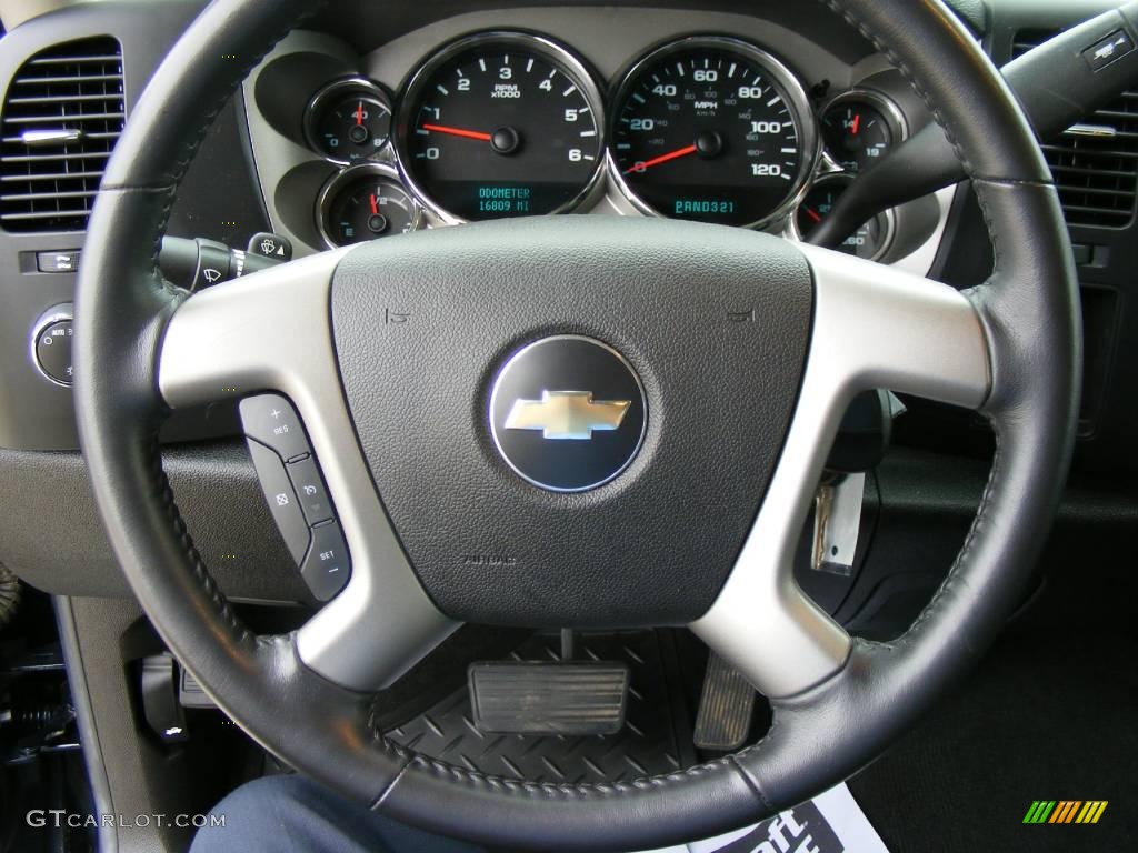 2008 Silverado 1500 LT Crew Cab - Dark Blue Metallic / Light Titanium/Ebony Accents photo #41