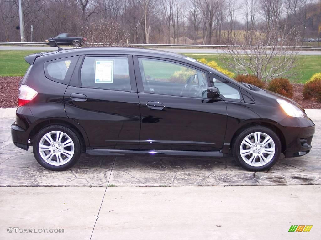 2009 Fit Sport - Blackberry Pearl / Sport Black photo #3