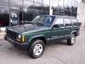 2000 Forest Green Pearl Jeep Cherokee Sport 4x4  photo #3