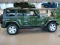 2008 Jeep Green Metallic Jeep Wrangler Unlimited Sahara 4x4  photo #6