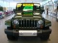 2008 Jeep Green Metallic Jeep Wrangler Unlimited Sahara 4x4  photo #8