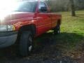 1996 Poppy Red Dodge Ram 2500 ST Regular Cab 4x4  photo #3