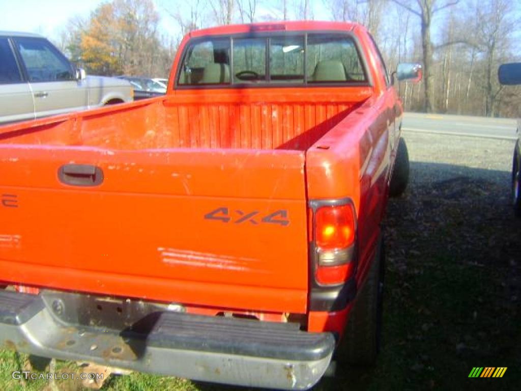 1996 Ram 2500 ST Regular Cab 4x4 - Poppy Red / Gray photo #12