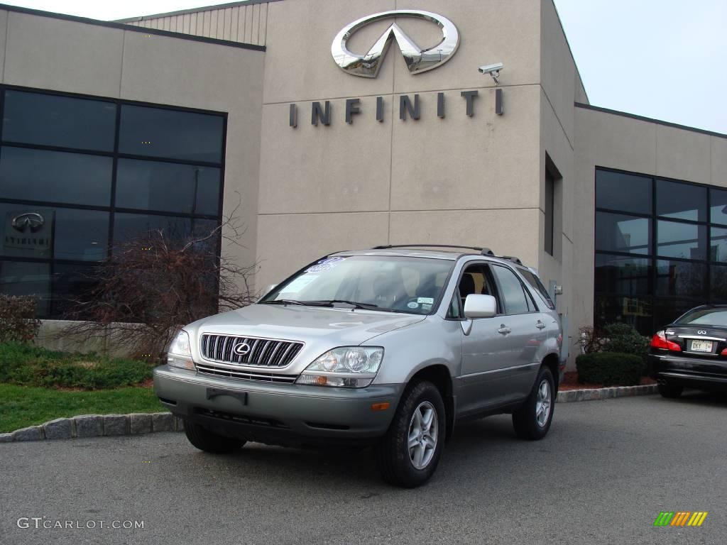 2001 RX 300 AWD - Millennium Silver Metallic / Black photo #1