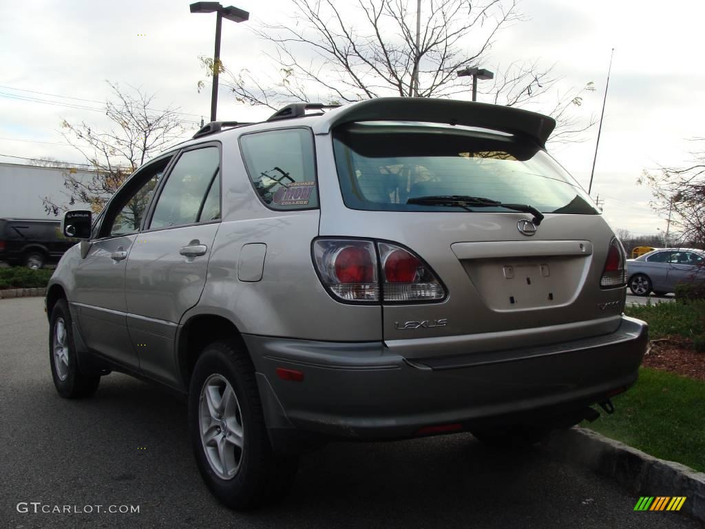 2001 RX 300 AWD - Millennium Silver Metallic / Black photo #5