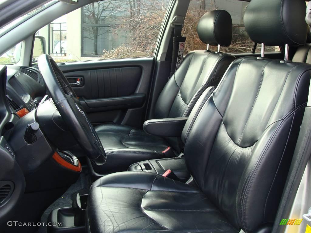 2001 RX 300 AWD - Millennium Silver Metallic / Black photo #10