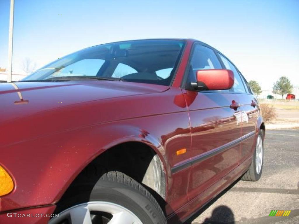 2006 3 Series 330xi Sedan - Imola Red / Beige photo #6