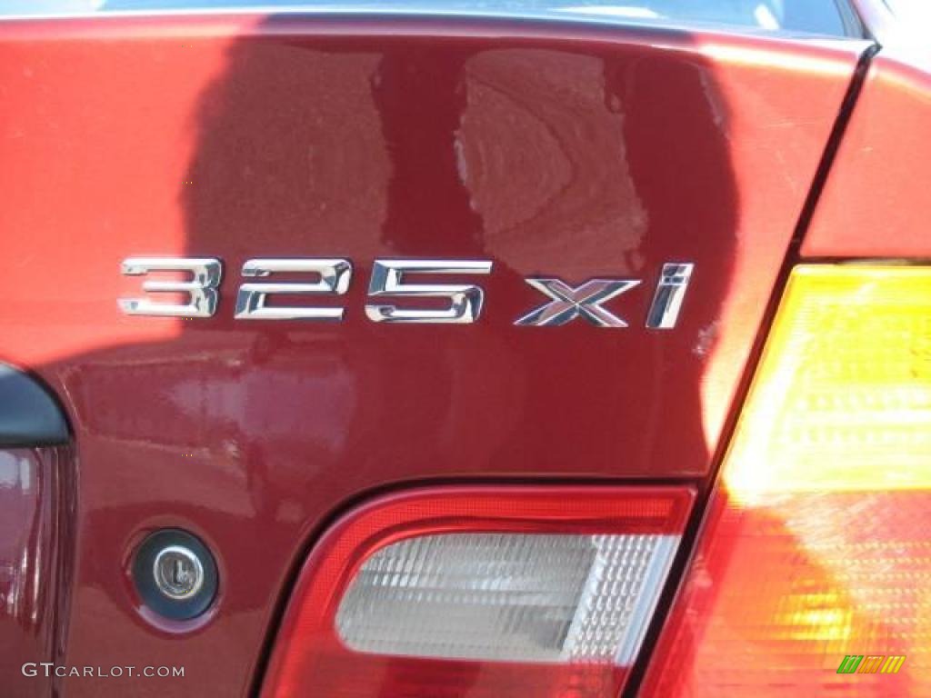 2006 3 Series 330xi Sedan - Imola Red / Beige photo #8
