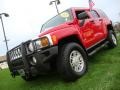 2007 Victory Red Hummer H3   photo #2