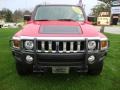 2007 Victory Red Hummer H3   photo #3