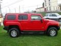 2007 Victory Red Hummer H3   photo #6