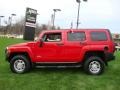 2007 Victory Red Hummer H3   photo #10