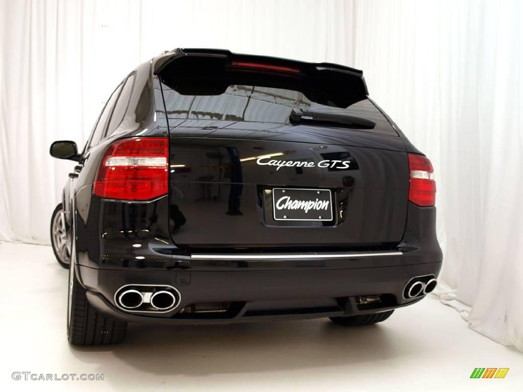 2010 Cayenne GTS - Black / Havanna/Sand Beige photo #4