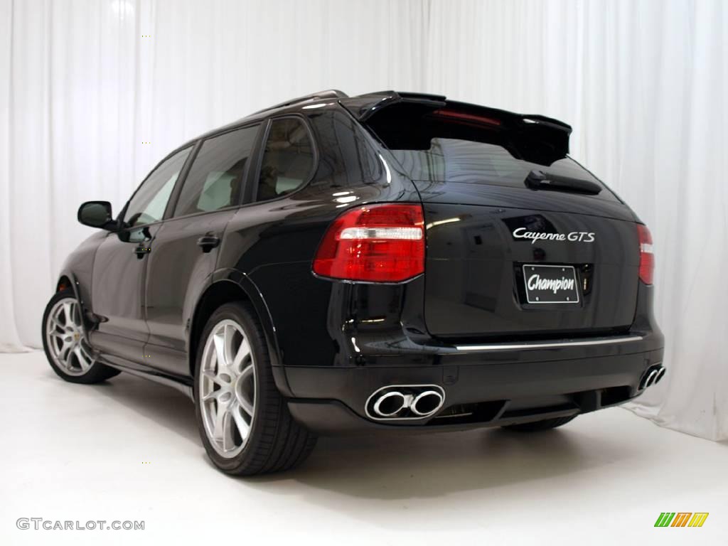 2010 Cayenne GTS - Black / Havanna/Sand Beige photo #5