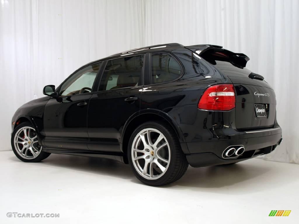 2010 Cayenne GTS - Black / Havanna/Sand Beige photo #7