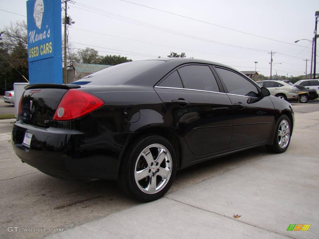 2005 G6 GT Sedan - Black / Ebony photo #6