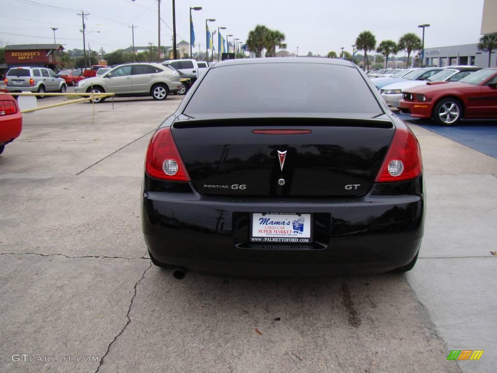2005 G6 GT Sedan - Black / Ebony photo #7