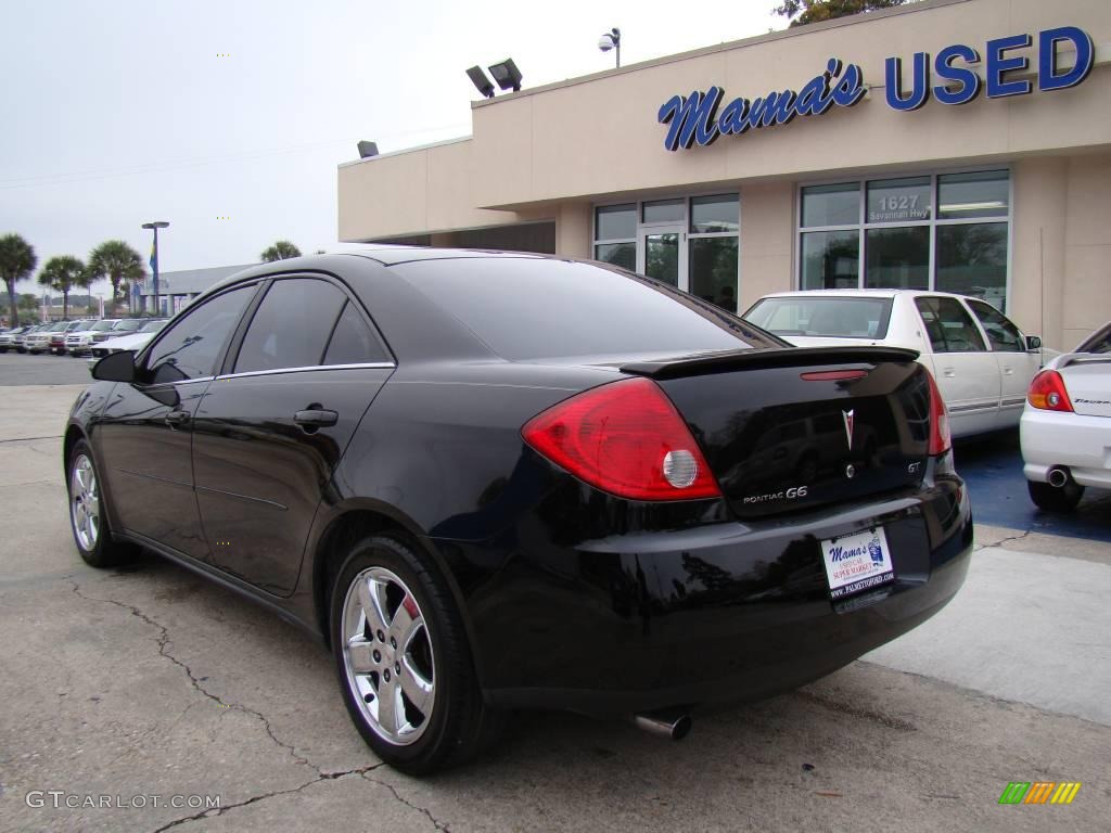 2005 G6 GT Sedan - Black / Ebony photo #8