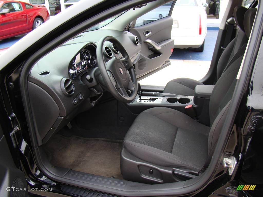 2005 G6 GT Sedan - Black / Ebony photo #9