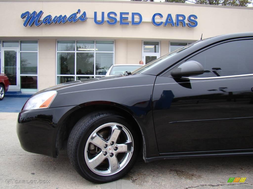2005 G6 GT Sedan - Black / Ebony photo #26