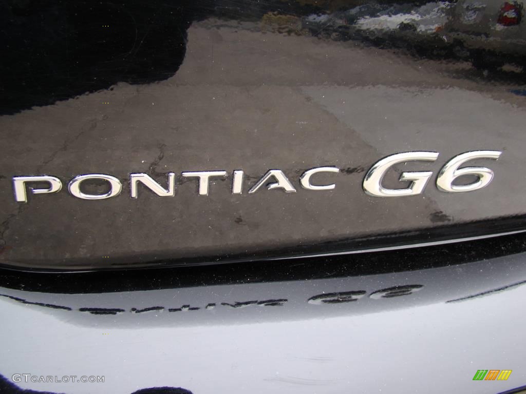 2005 G6 GT Sedan - Black / Ebony photo #33