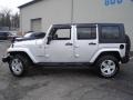 2007 Bright Silver Metallic Jeep Wrangler Unlimited Sahara 4x4  photo #2