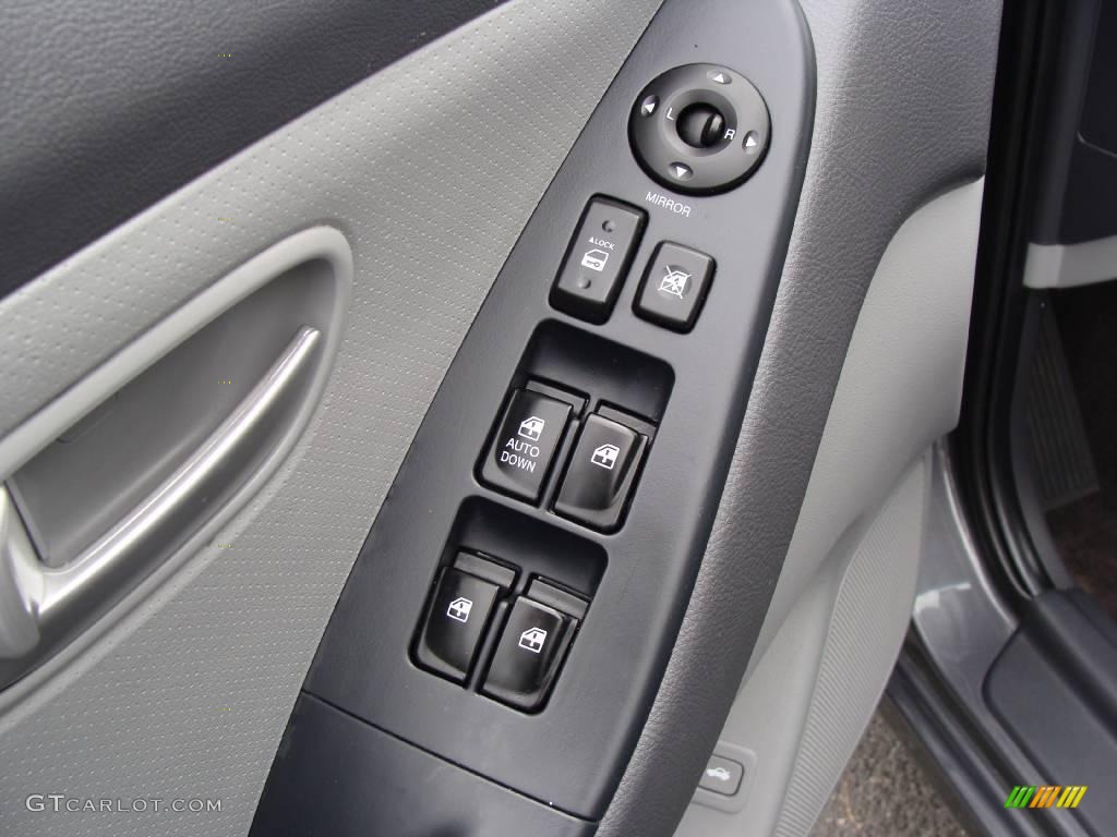 2009 Elantra GLS Sedan - Carbon Gray / Gray photo #12