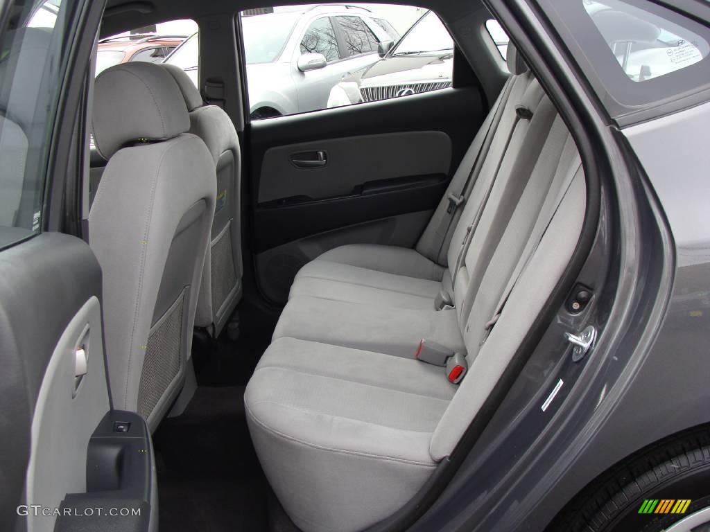 2009 Elantra GLS Sedan - Carbon Gray / Gray photo #18