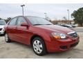 Spicy Red Metallic - Spectra EX Sedan Photo No. 7